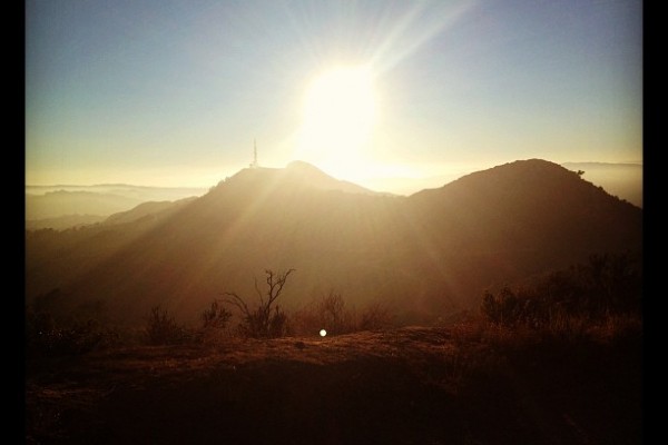 View from Griffith Park trails