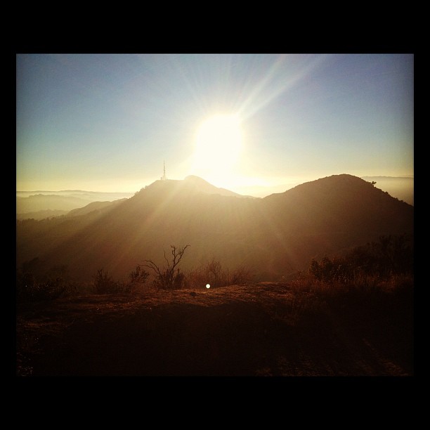 View from Griffith Park trails